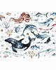 naklejki ścienne do pokoju dziecka Ocean - Naklejki Na Ścianę Dla Dzieci - Wzór 5 1