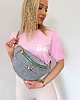 saszetka nerka Nerka Sky re:Love Grey Denim zielony zamek 4