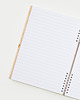 kalendarze i plannery NOTES GWIAZDOZBIORY KREMOWE B5  160 stron  SZARE LINIE 3