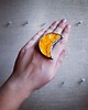 pierścionki srebrne S A L E :: LUNA : juicy orange : UNIKATOWY pierścień 1