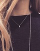 wisiory Mini Liquid Necklace (silver, round drop) 1