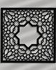 inne DEKORACYJNY PANEL AŻUROWY, MAROKAŃSKI STYL, ALHAMBRA, DEKORACJA ŚCIENNA 3D, O 4