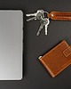 portfele męskie Męski brązowy portfel slimwallet ORLOVSKY W04 z klipsem na banknoty 8