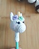 akcesoria różne Ozdoba na ołówek jednorożec, unicorn 2