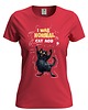 t-shirt damskie I WAS NORMAL koszulka z nadrukiem 3