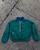 bluza bez kaptura damska Bluza damska oversize MENTOS zielony 1