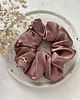 gumki do włosów Gumka scrunchie 100% wiskoza róż 1