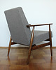fotele Fotel Lisek PRL, Fotel 300-190, Po renowacji 4