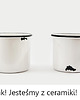 kubki 2  Białe Kubki - 'Jestem z Ceramiki' 1