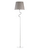 lampy podłogowe Nowoczesna lampa podłogowa do salonu FOGO VELUR 4