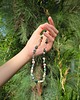 chokery MINGLE Naszyjnik RHEI z kamieni naturalnych Chocker Kolorowy Angelit Onyks 1