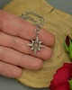 wisiory Mały wisiorek róża wiatrów kamień słoneczny wire wrapping 4