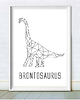 obrazy i plakaty do pokoju dziecięcego PLAKAT dinozaur dinozaury do pokoju dziecka 3