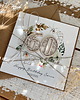 kartki scrapbooking Ręcznie robiona kartka na 60 urodziny - urodzinowa, pomysł na prezent - życze 1