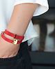 bransoletki skórzane red heart barboleta 17 2