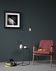 stoliki kawowe Stolik nocny SABLE - metalowy stolik pomocniczy, stolik nocny 3