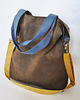 torby XXL TORBA HOBO XXL - brąz, niebieski, żółty 2