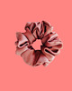 gumki do włosów Gumka jedwabna, scrunchie, frotka pink beige MAXI 5