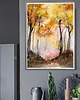 grafiki i ilustracje Las. Plakat 1