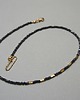 chokery Choker  (Hematyt graphite)  - szlachetna kolekcja 3
