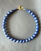 korale Naszyjnik choker ROOTS lapis lazuli kule 12 mm 3