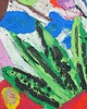obrazy Kwiaty w doniczce - pastela olejna A4 1