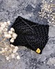 opaski do włosów WOOLY opaska twist czarna 1