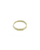 pierścionki - różne POLYGON MINI ring / satin brass 1