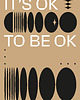 plakaty It's ok / Oryginalna grafika / poster print 3