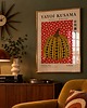 plakaty PLAKAT japoński, Yayoi Kusama retro  Poster,  dynia w kropki 7