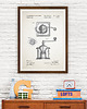 plakaty Plakat Młynek do kawy - patent 1
