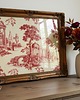 plakaty Plakat Toile de jouy sztuka ścienna, klasyczna dekoracja, sztuka francuska 1
