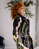 płaszcze damskie Płaszcz  "Trench Flora" - Autorski Print w Klasycznym Wydaniu 5