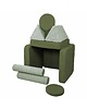 namioty i tipi dla dzieci Sofa modułowa Montessori dla dzieci Zielona 7