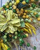 wianki Wianek jesienny, wiewiórka w zieleni, #J5, rozmiar 45 cm 2