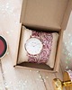 zegarki damskie Zegarek damski wiązany - Bohemian pink - Tarcza Różowe złoto 3