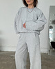 bluza bez kaptura damska Bluza Grounded light grey 1