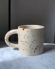 kubki i filiżanki Duży Ceramiczny Kubek Handmade 420 ml Brown Speckles 4