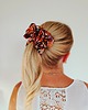 gumki do włosów Gumka jedwabna, scrunchie, frotka złota pora MAXI 2