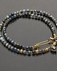 chokery Muszla dark blue /18.11.25/ choker - Szlachetna kolekcja 4
