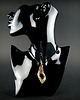 wisiory Jaspis dalmatyński wisiorek wire wrapping 8