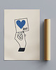 plakaty Plakat - Love card 1