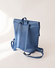 plecaki LINE Blue Vegan-Leather Backpack 1