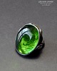 pierścionki - różne Zielony pierścień Magiczny Zieleń to kolor nadziei Szklany handmade 6