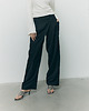 spodnie materiałowe damskie Spodnie Asymmetry Black 1