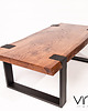 stoliki kawowe Stolik kawowy lity dębowy Drewno Design Loft Dąb 1