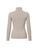 topy damskie Bluzka golf piaskowy YY500101 3