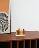 wazony Zestaw małych wazonów typu soliflor, duński design, lata 70, produkcja: Dania 1