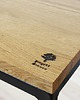biurka Biurko, stolik, Industrial Black Oak 3