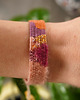 bransoletki - inne Tkana bransoletka handmade wiązana na supełek 5